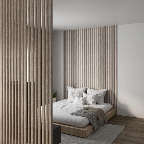 Интерьерная рейка МДФ STELLA Бриона Дуб Винтаж 16*40*2700 (уп.8 шт.)