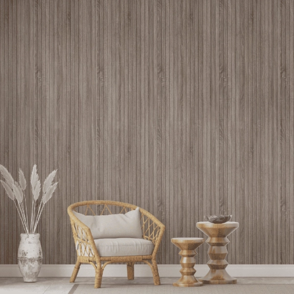 2К Панель Стеновая Реечная МДФ Stella Beats Standart Дуб Винтаж 2700x119x16 (4шт.упак.)