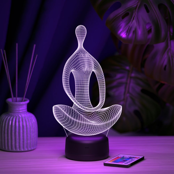 3D светильник  Светильник "Медитация"