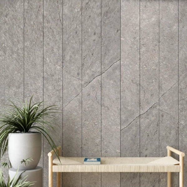 Панель ПВХ Stella Premium Ламинация Мрамор Пиетра грей 2700х250х9 (8шт.упак.)