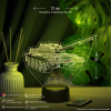 3D светильник  Светильник "Танк Т-64"