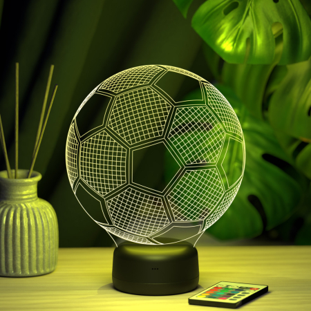 3D светильник  Светильник "Футбольный мяч"