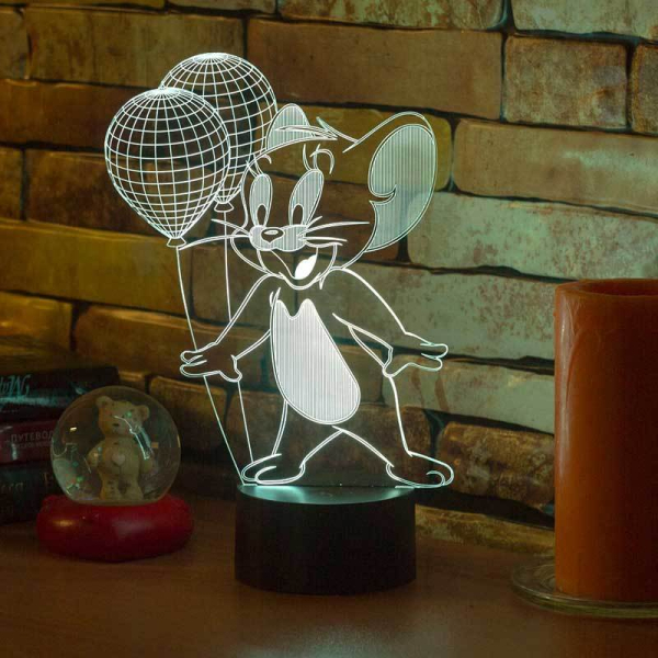 3D светильник  Джерри