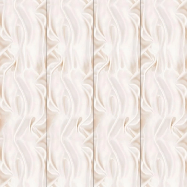 Панель ПВХ Шелк жемчужный Добор 620/1 2,7*0,25 STELLA Light