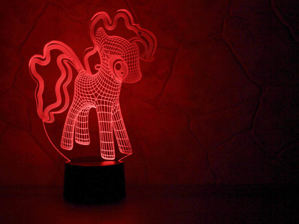 3D светильник  Little Pony