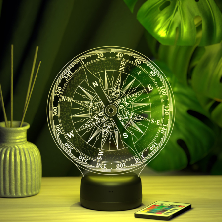 3D светильник  Светильник "Старый компас"