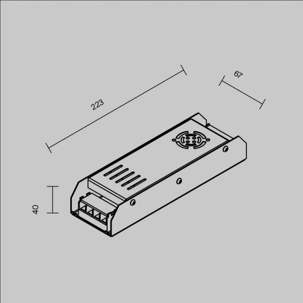 Комплектующие к светодиодной ленте Led Strip 811004