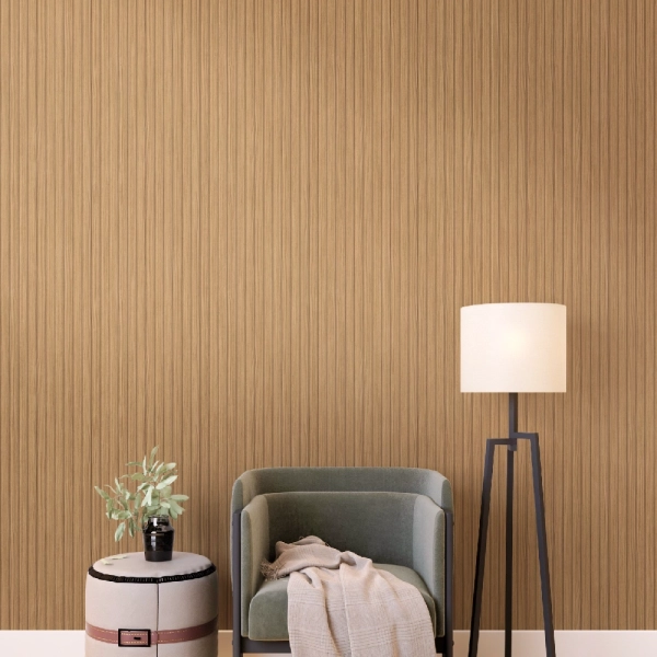 2К Панель Стеновая Реечная МДФ Stella Beats Standart Дуб Сальвадор 2700x119x16 (4шт.упак.)