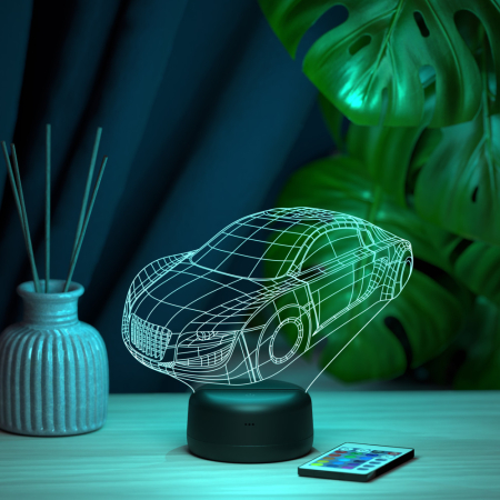 3D светильник  Светильник "Автомобиль"