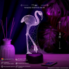 3D светильник  Светильник "Фламинго"