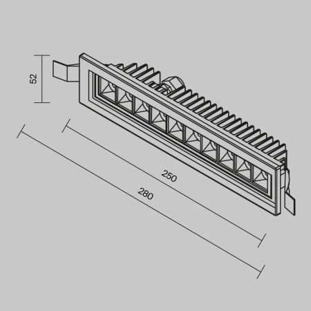 Уличный потолочный светильник Outdoor O488DL-L12GF4K