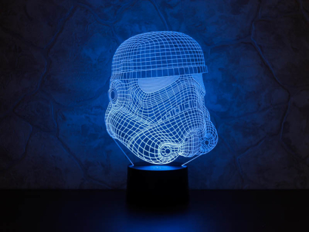 3D светильник  Штурмовик клонов