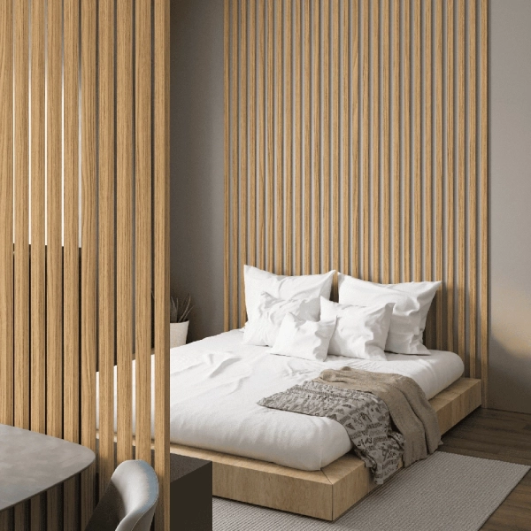 Интерьерная рейка МДФ Stella Милана Standart Дуб Сальвадор 20*30*2700 (уп.8 шт.)