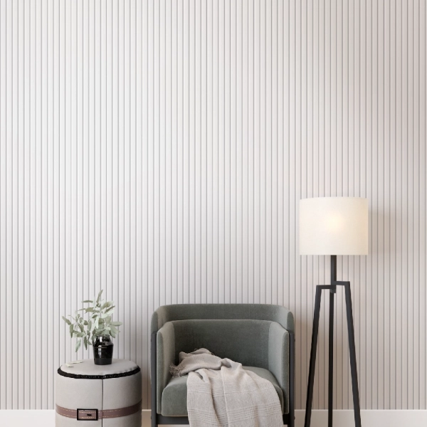 Профиль Финиш МДФ Stella Beats Standart Белый 2700x77x16 (упак.4шт.)