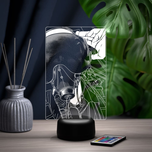 3D светильник  Светильник "Пилот"