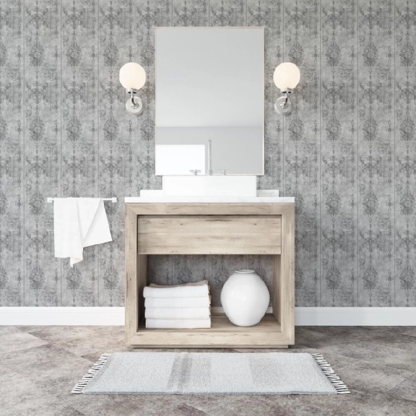 Панель ПВХ Бетон Вивальди Узор 736/2 2,7*0,25 STELLA Light