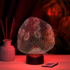 3D светильник  3д светильник "Кубик"