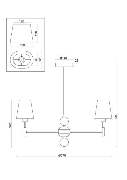Люстра Freya FR2028PL-03N