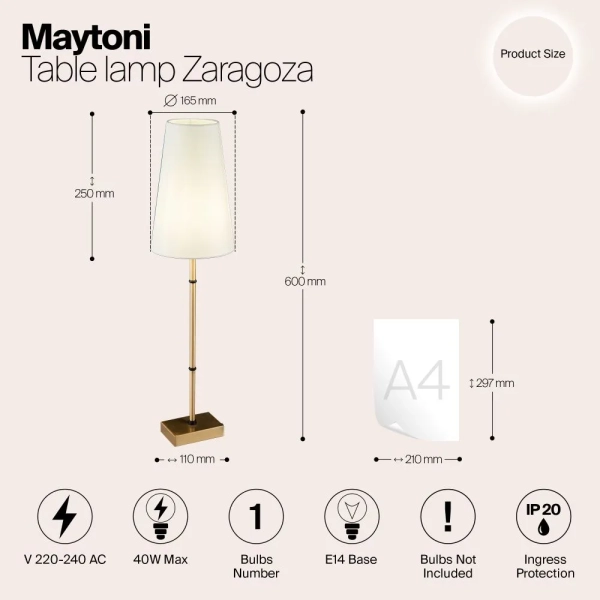 Люстра Maytoni H001CL-05BS