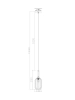 Подвесной светильник Freya FR8013PL-01AM