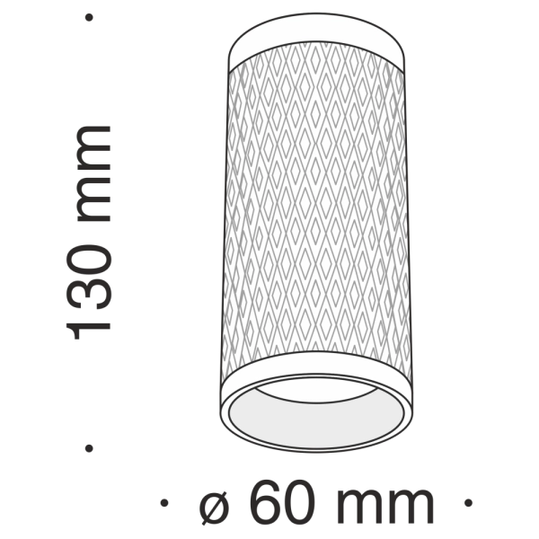Потолочный светильник Technical C036CL-01W
