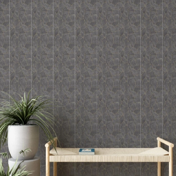 Панель ПВХ Кинцуги 667 2,6*0,25 STELLA Slim 5мм Premium (15)