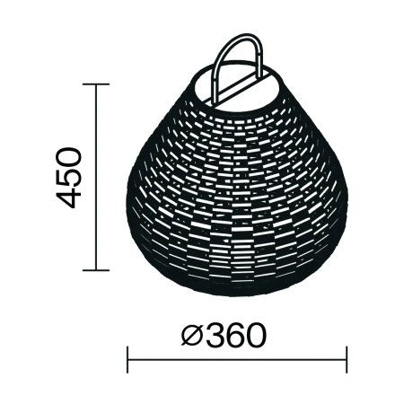 Ландшафтный светильник Outdoor OSL599FL-L5B3K