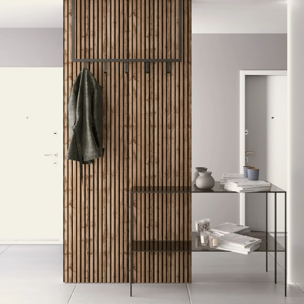 2К Панель Стеновая Акустическая Stella Comfort Light Пекан 2780х600х9 (уп.1шт.)