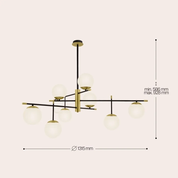 Подвесной светильник Maytoni MOD048PL-09G