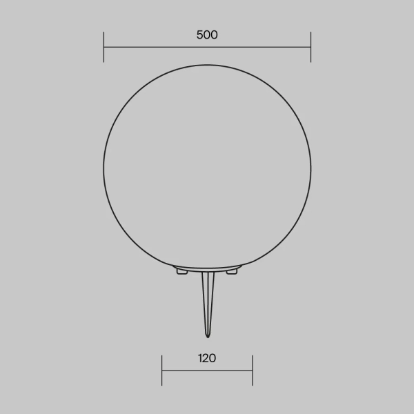 Ландшафтный светильник Outdoor O594FL-01W1