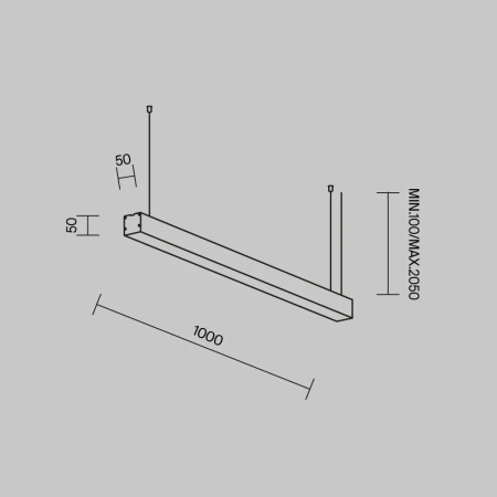 Линейный светильник Technical LL312019