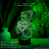 3D светильник  Светильник "Мишка с именем Далер"