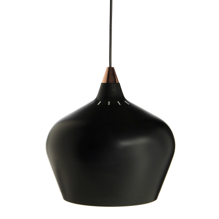 Лампа подвесная cohen small, черная матовая, черный шнур