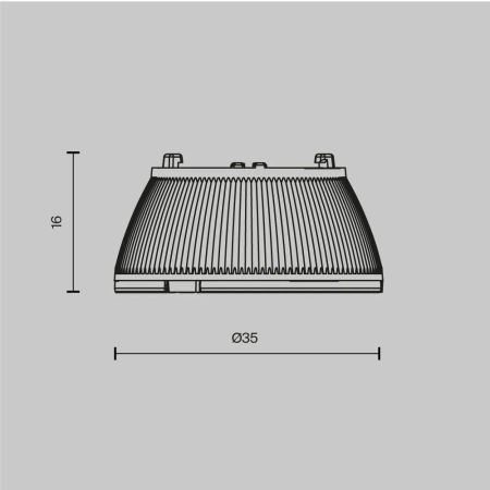 Аксессуар Technical Lens002D35-10W