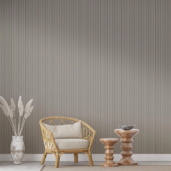 2К Профиль Старт-Финиш МДФ Stella Wave De Luxe Sandgrau 2700x55x16 (упак.4шт.)