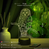 3D светильник  Светильник "Хищная сова"