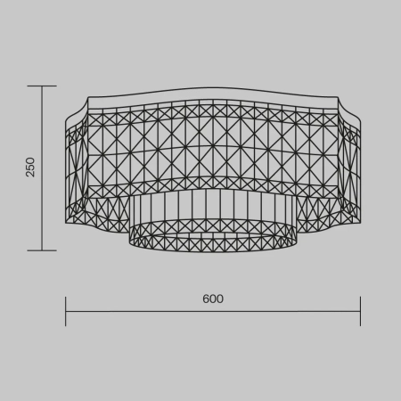 Потолочный светильник Maytoni DIA005CL-10G