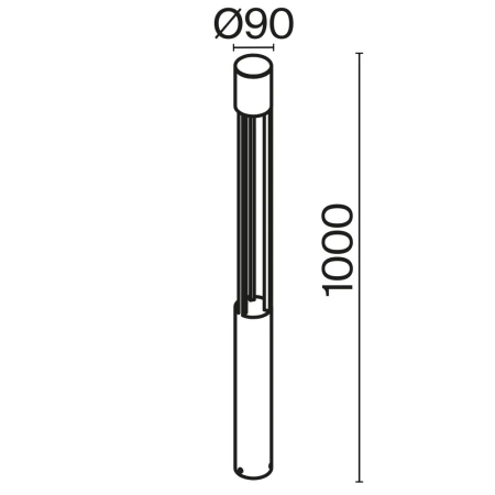 Ландшафтный светильник Outdoor O427FL-L12GF3K
