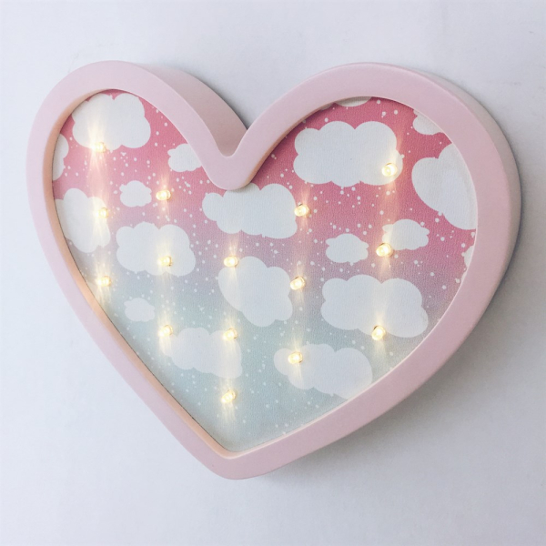 Детский ночник Сердечко