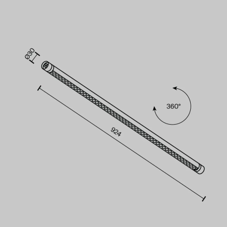 Светильник Technical C149CL-L900-24W3K-B