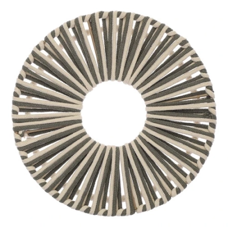 Корзина плетеная dholak grey из коллекции ethnic, размер l
