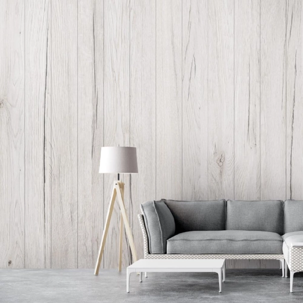 Панель МДФ Classic STELLA Standart 2700х200х6 Дуб Санремо Белый (упак. 8 шт.)