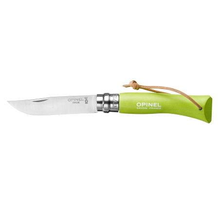 Нож складной туристический 8 см зеленый