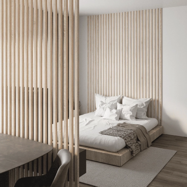 2К Интерьерная Рейка МДФ Stella Планкен Standard Дуб Сонома 16*60*2700 (уп.6 шт.)