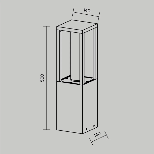 Ландшафтный светильник Outdoor O480FL-L12B3K