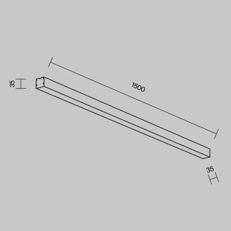 Линейный светильник Technical LL311005