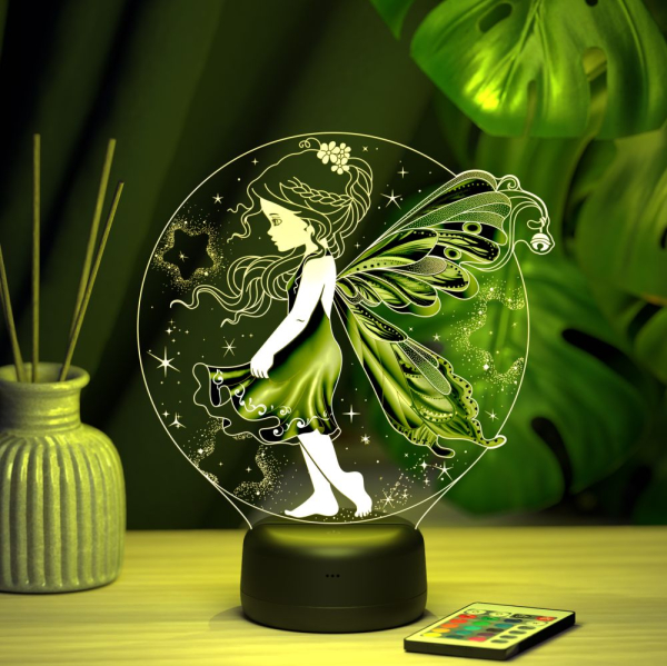 3D светильник  Светильник "Фея"
