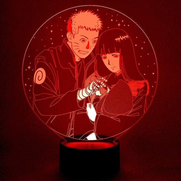 3D светильник  Наруто и Хината (NARUTO HINATA)