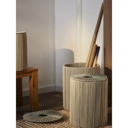 Корзина плетеная dholak mint из коллекции ethnic, размер m