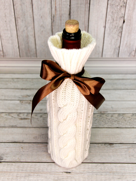 Чехол для бутылки "Молочный"